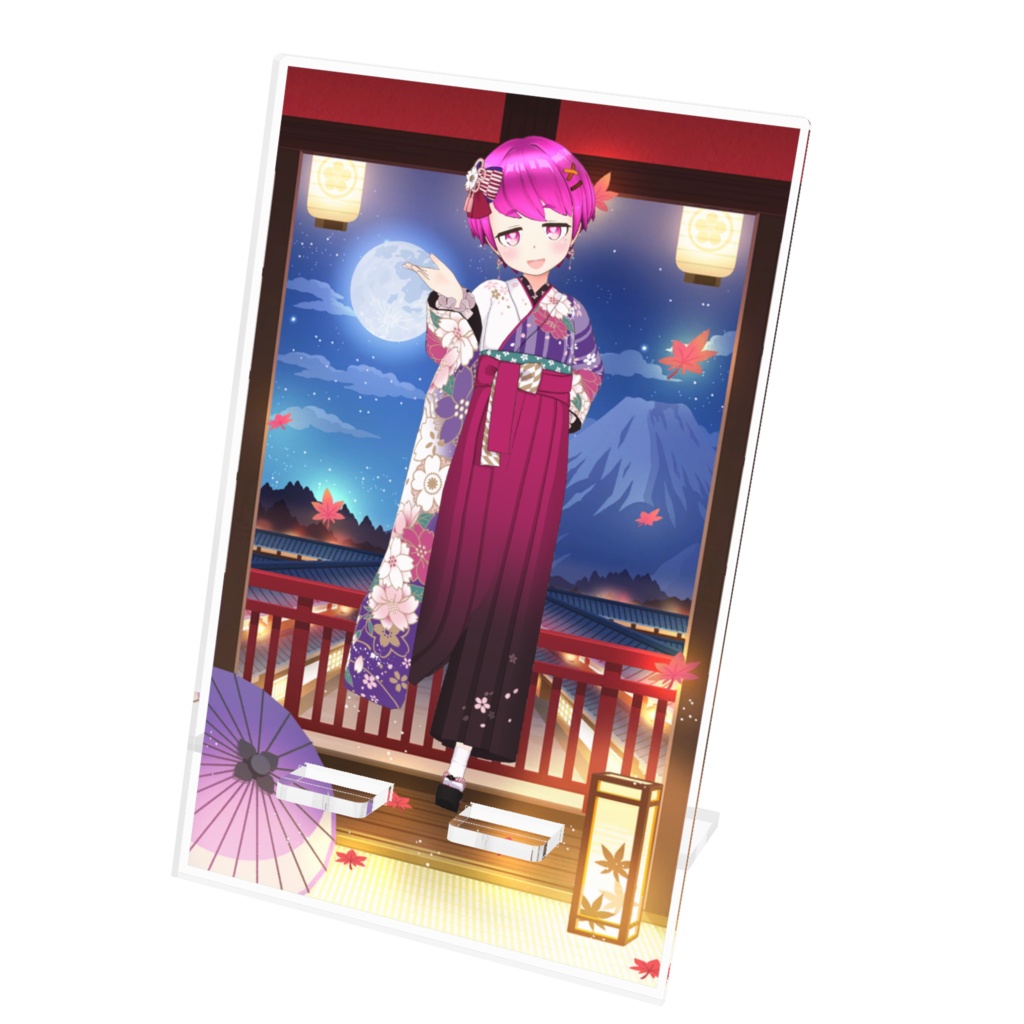 【柚汰子】12月記念日グッズ-アクリルスマホスタンド[1228]