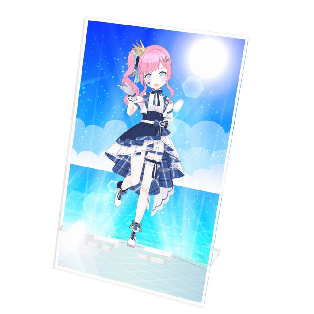【桃咲 歌音】12月記念日グッズ-アクリルスマホスタンド[1206]