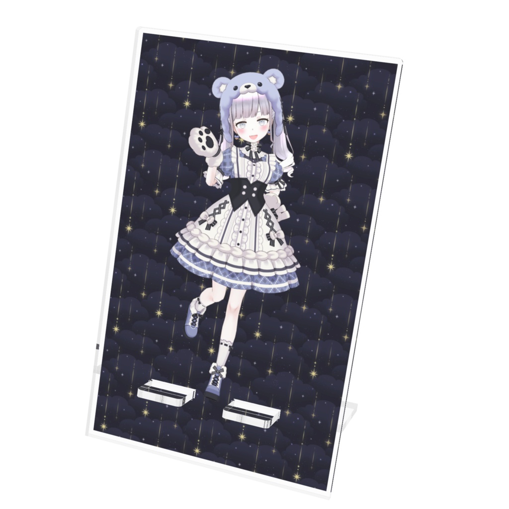 【桃空ねね】12月記念日グッズ-アクリルスマホスタンド[1220]