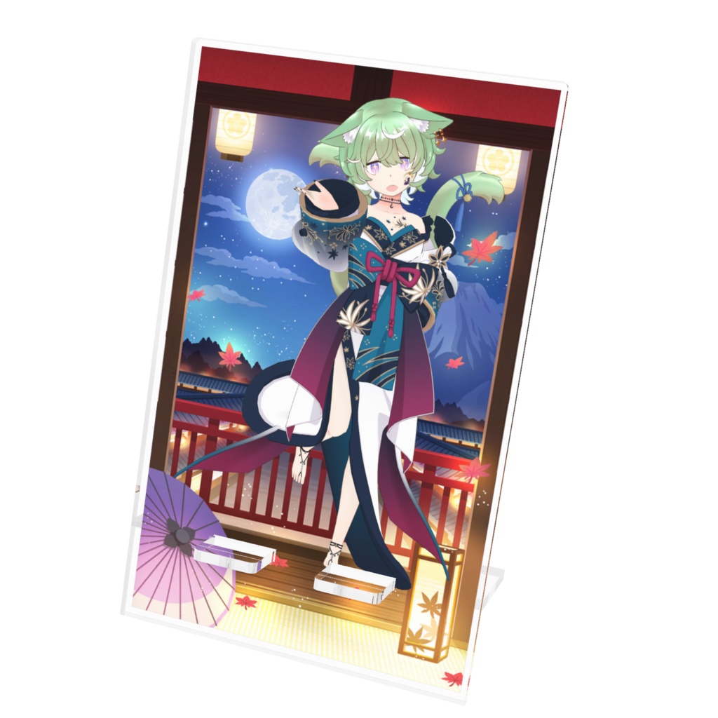 【桜神   音狐】12月記念日グッズ-アクリルスマホスタンド[1212]