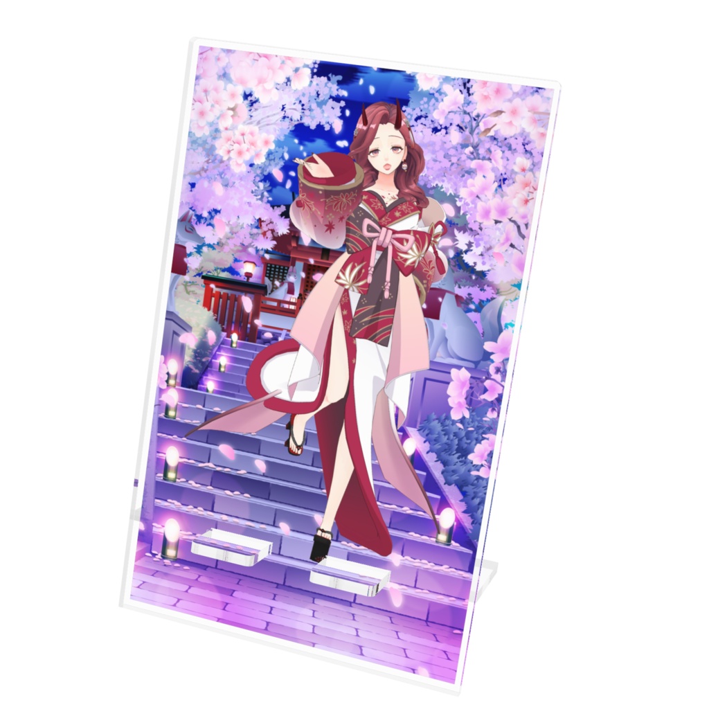 【梓】12月記念日グッズ-アクリルスマホスタンド[1221]