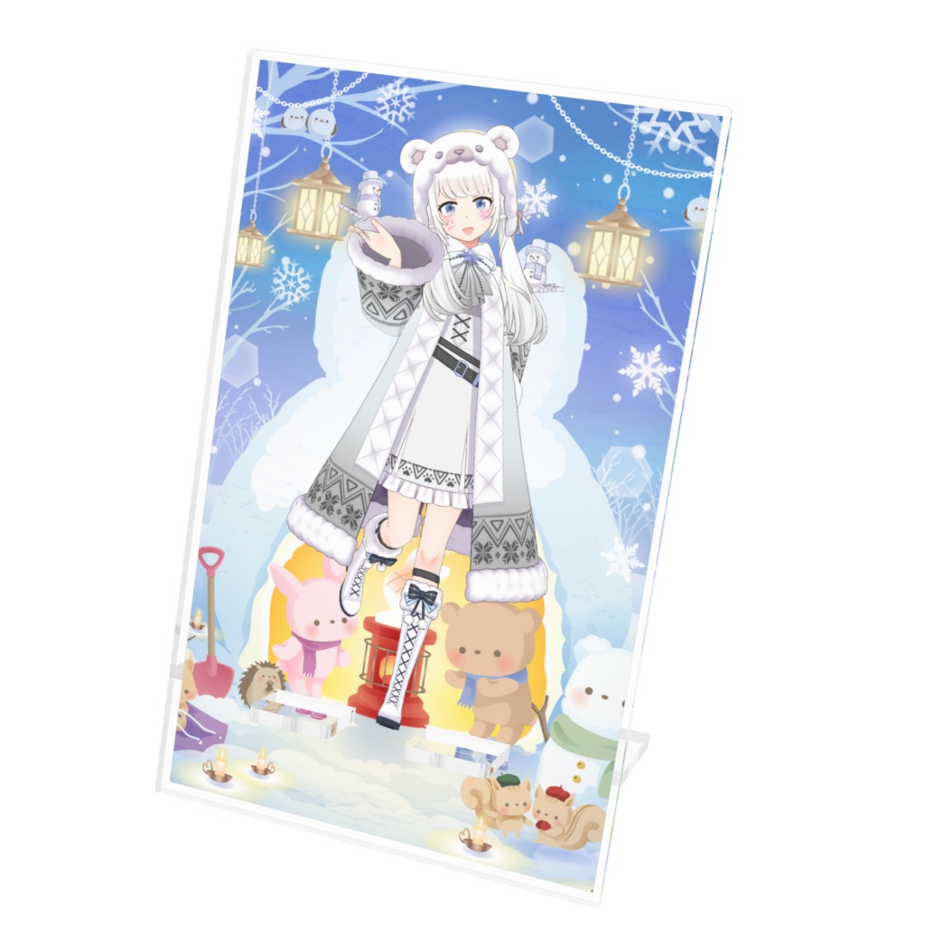 【楓原ゆき】12月記念日グッズ-アクリルスマホスタンド[1222]