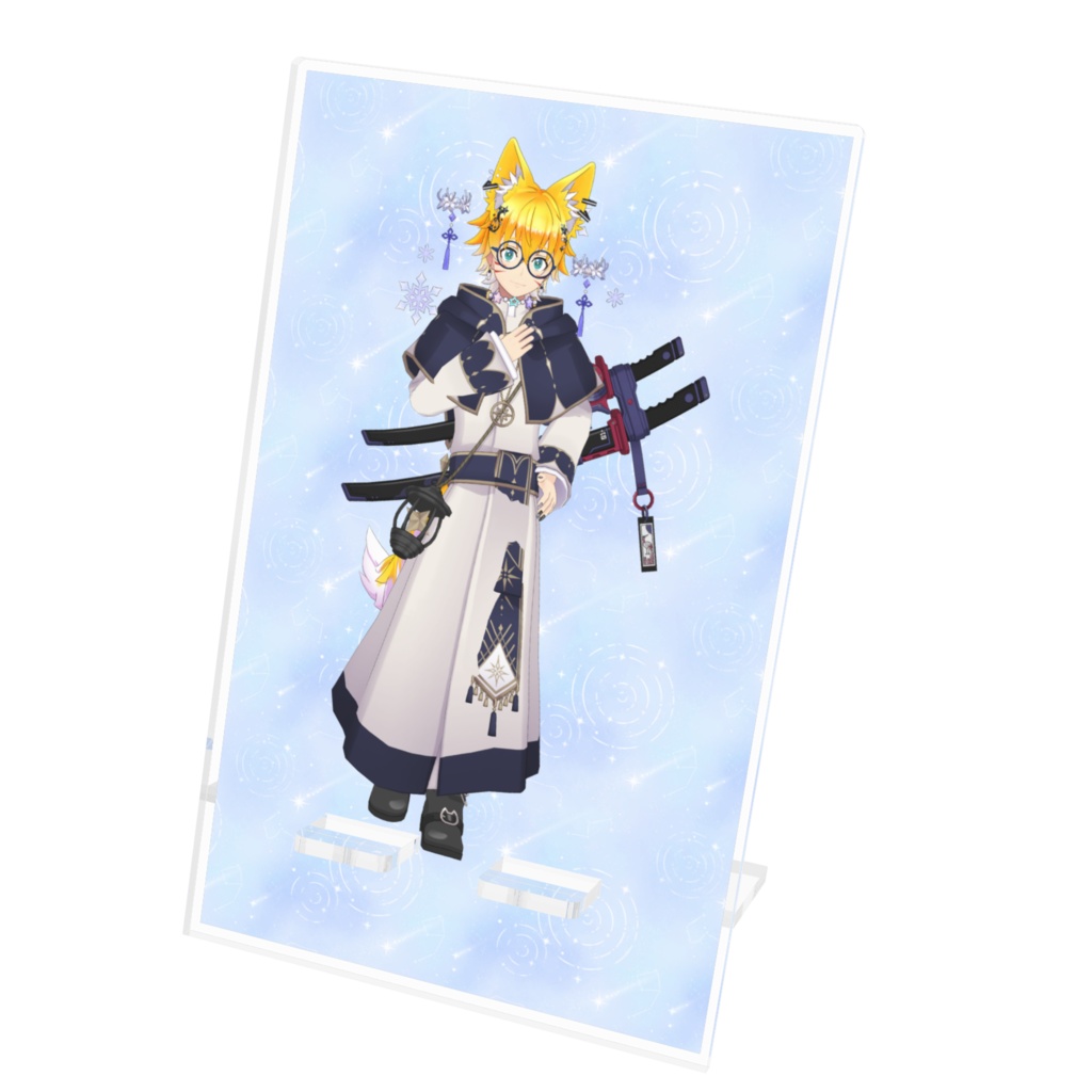 【櫻羽 なぎさ】12月記念日グッズ-アクリルスマホスタンド[1201]