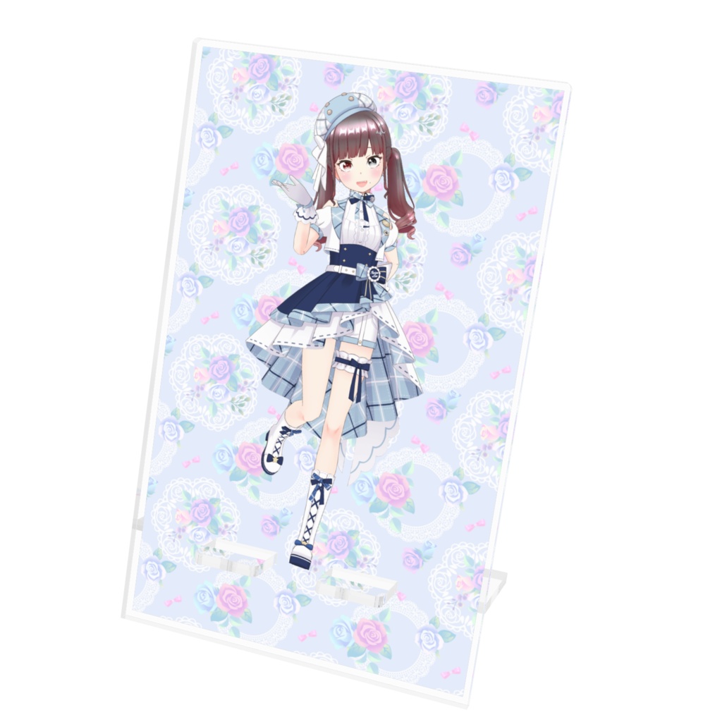 【歌彩ざらめ】12月記念日グッズ-アクリルスマホスタンド[1201]