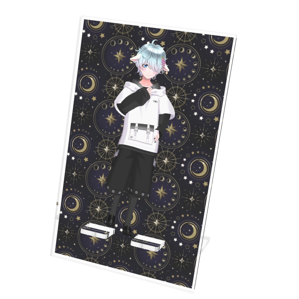 【水上やまめ】12月記念日グッズ-アクリルスマホスタンド[1215]