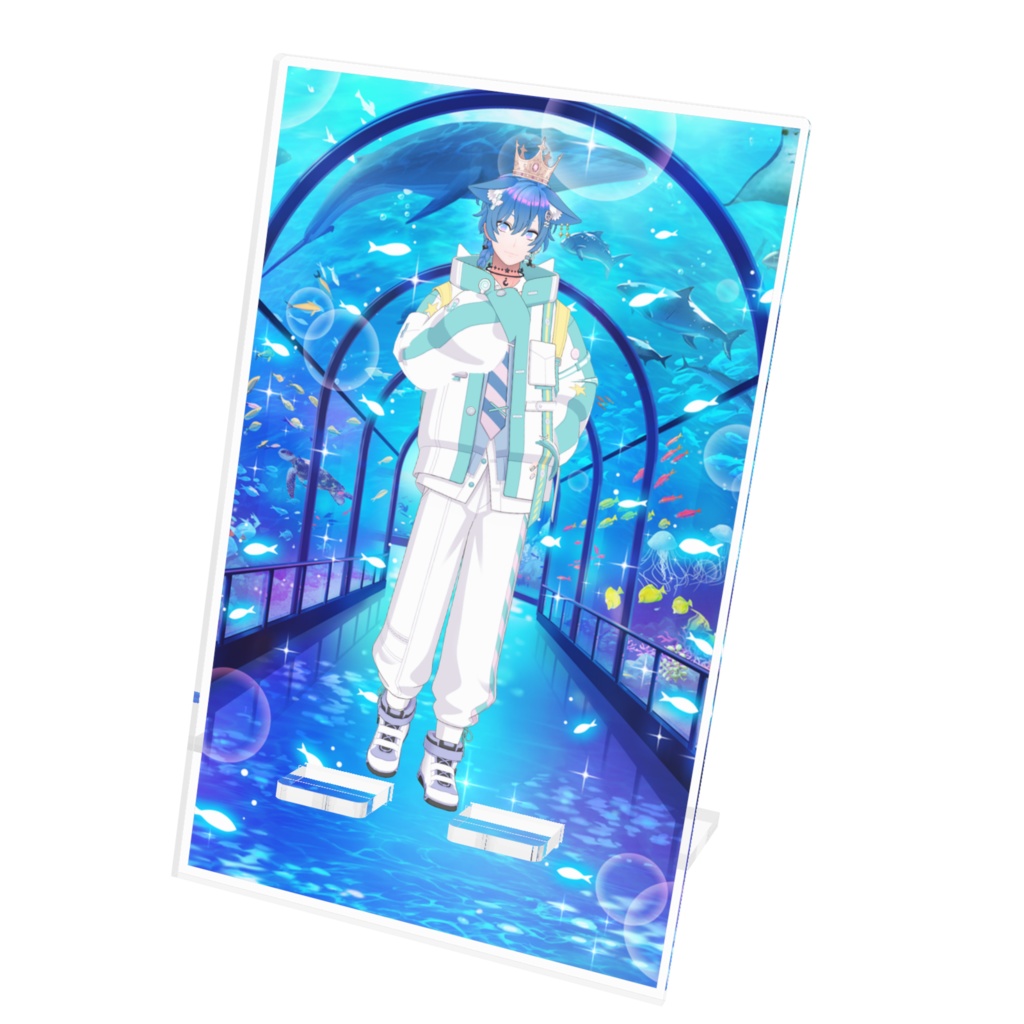 【水瀬アクア】12月記念日グッズ-アクリルスマホスタンド[1224]