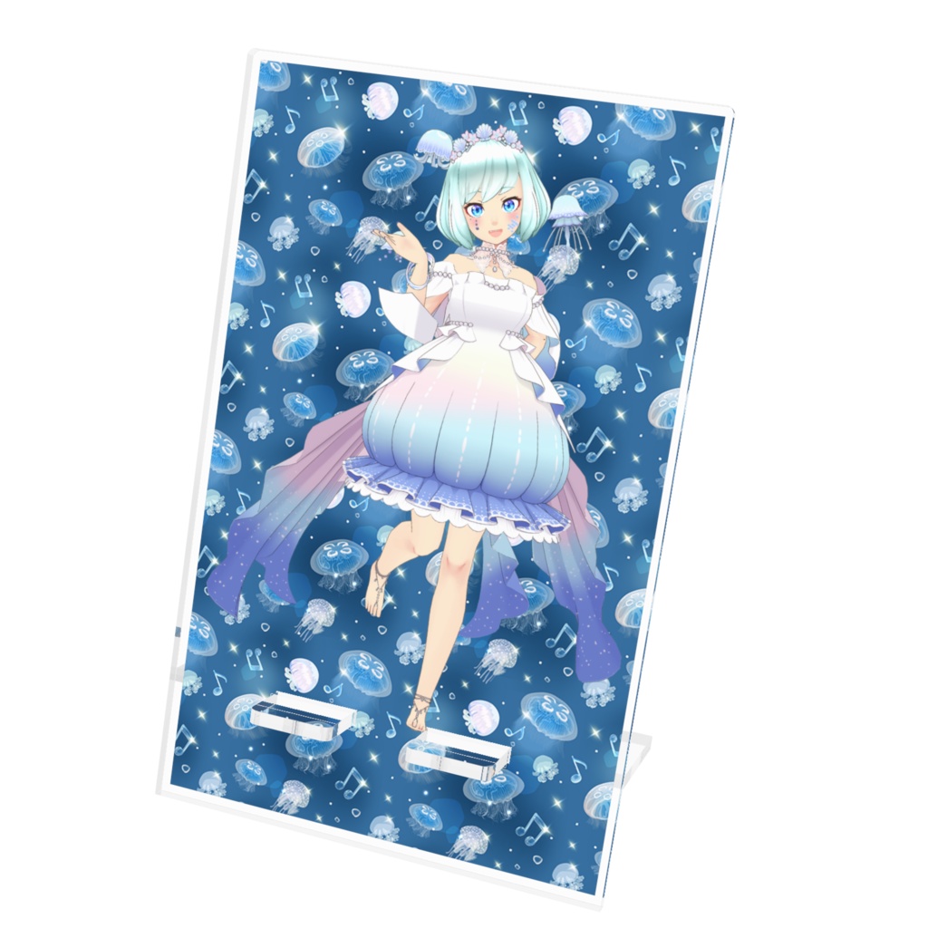 【水綴しずく】12月記念日グッズ-アクリルスマホスタンド[1215]