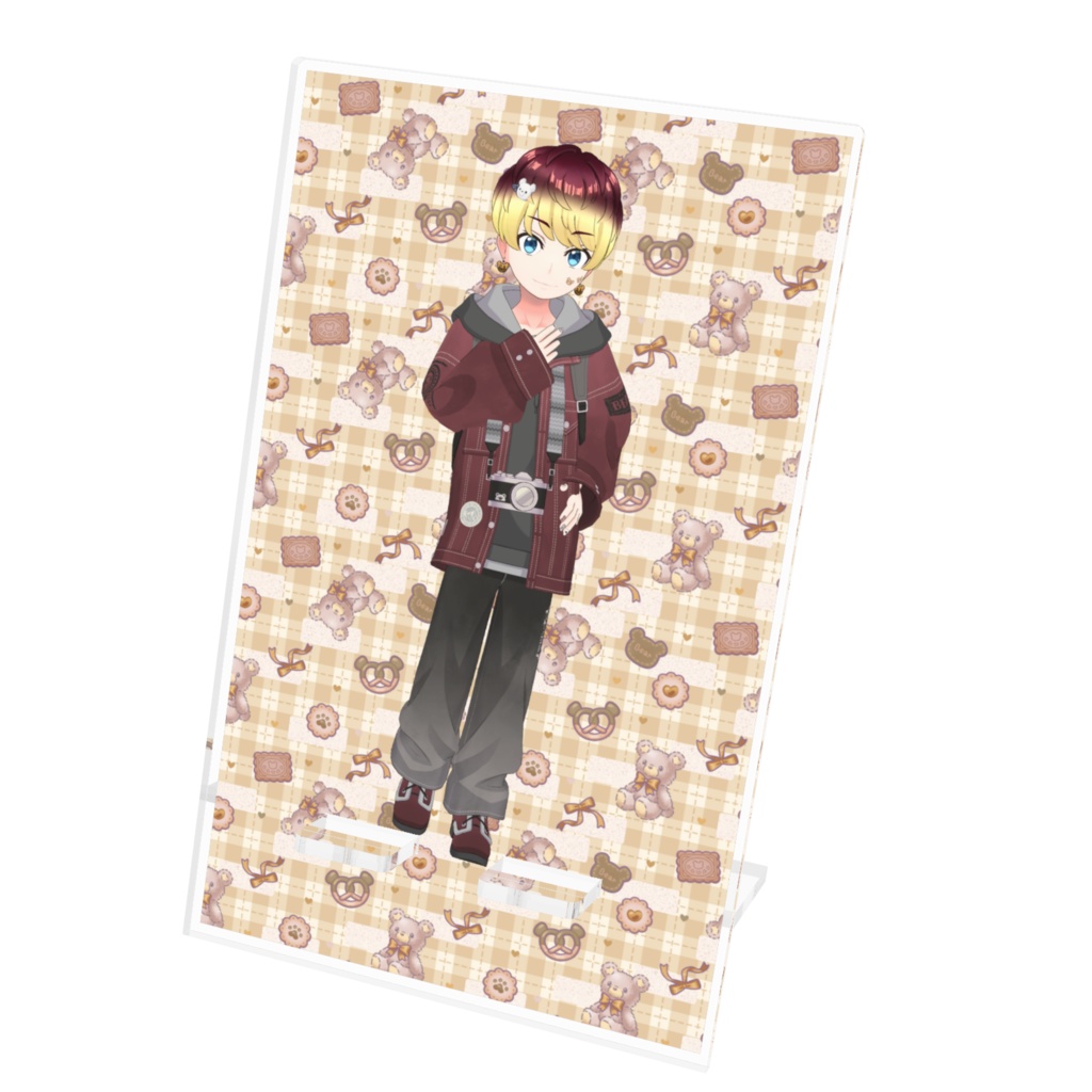 【泉藤涼羅】12月記念日グッズ-アクリルスマホスタンド[1218]