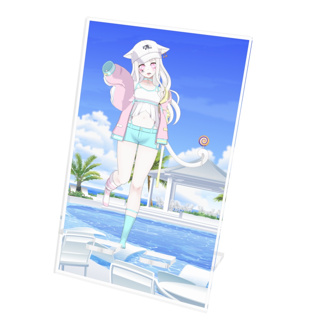 【浮夜いぶ】12月記念日グッズ-アクリルスマホスタンド[1202]