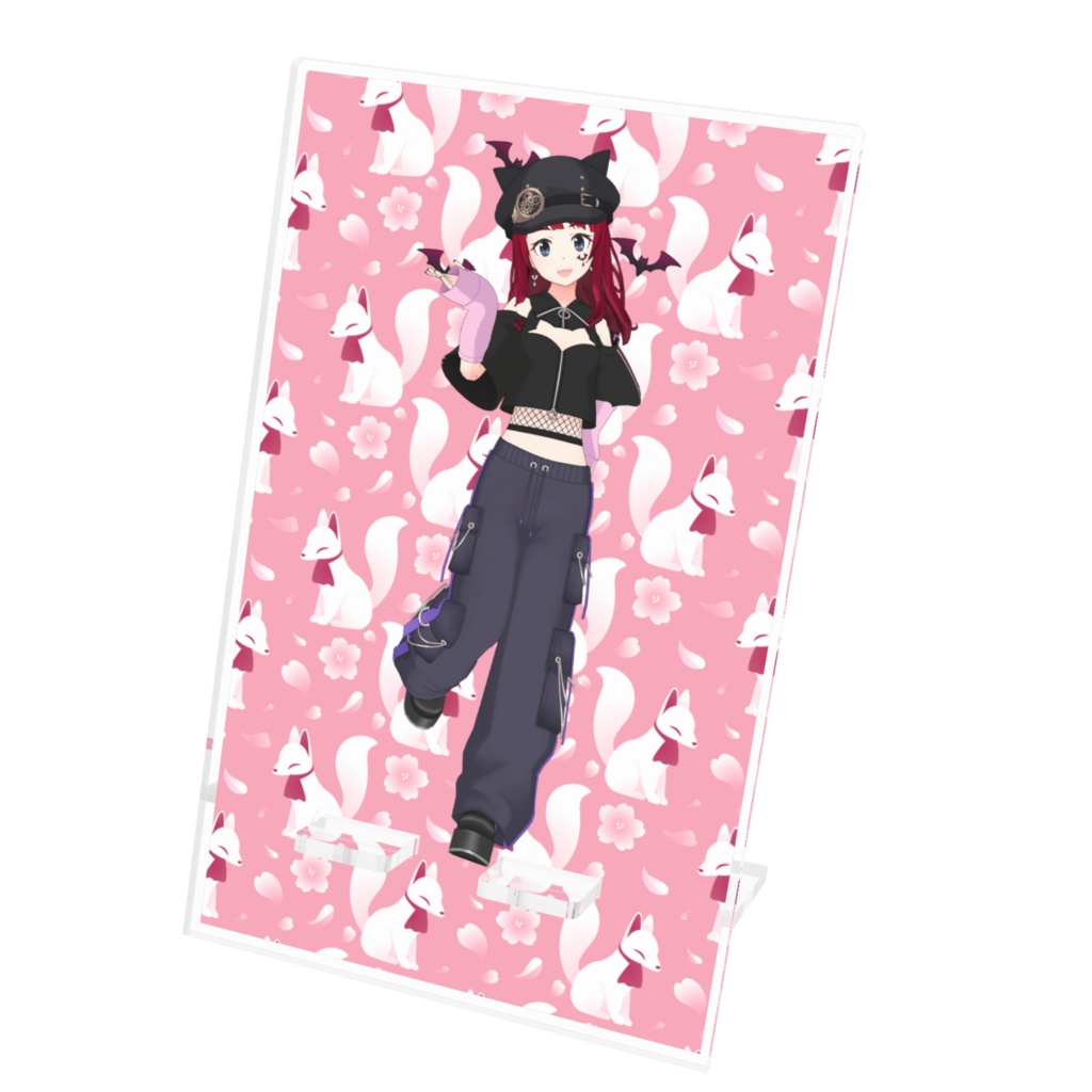 【湊月るつ】12月記念日グッズ-アクリルスマホスタンド[1216]