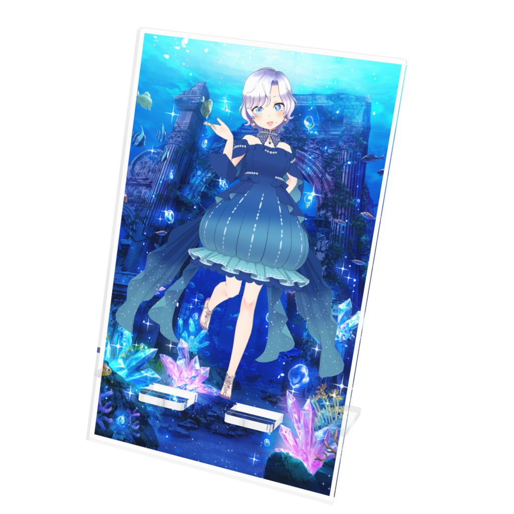 【深海あず】12月記念日グッズ-アクリルスマホスタンド[1228]
