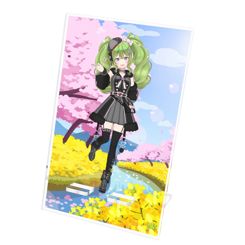 【満草クゥ】12月記念日グッズ-アクリルスマホスタンド[1217]