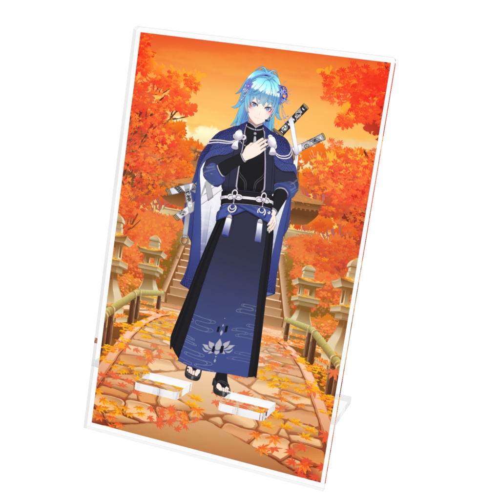 【漣碧湊月】12月記念日グッズ-アクリルスマホスタンド[1203]