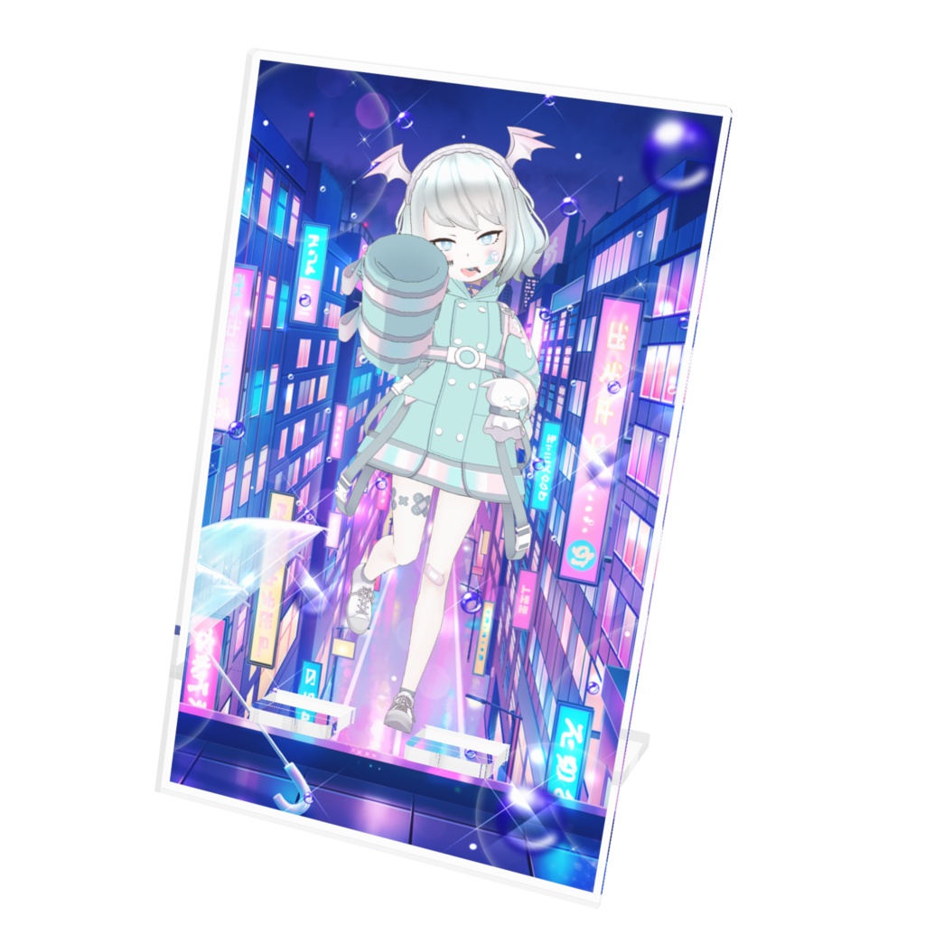 【溟 寝夢】12月記念日グッズ-アクリルスマホスタンド[1224]