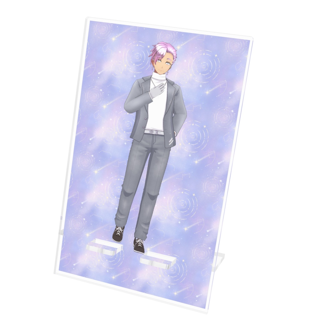 【烏山間音】12月記念日グッズ-アクリルスマホスタンド[1211]