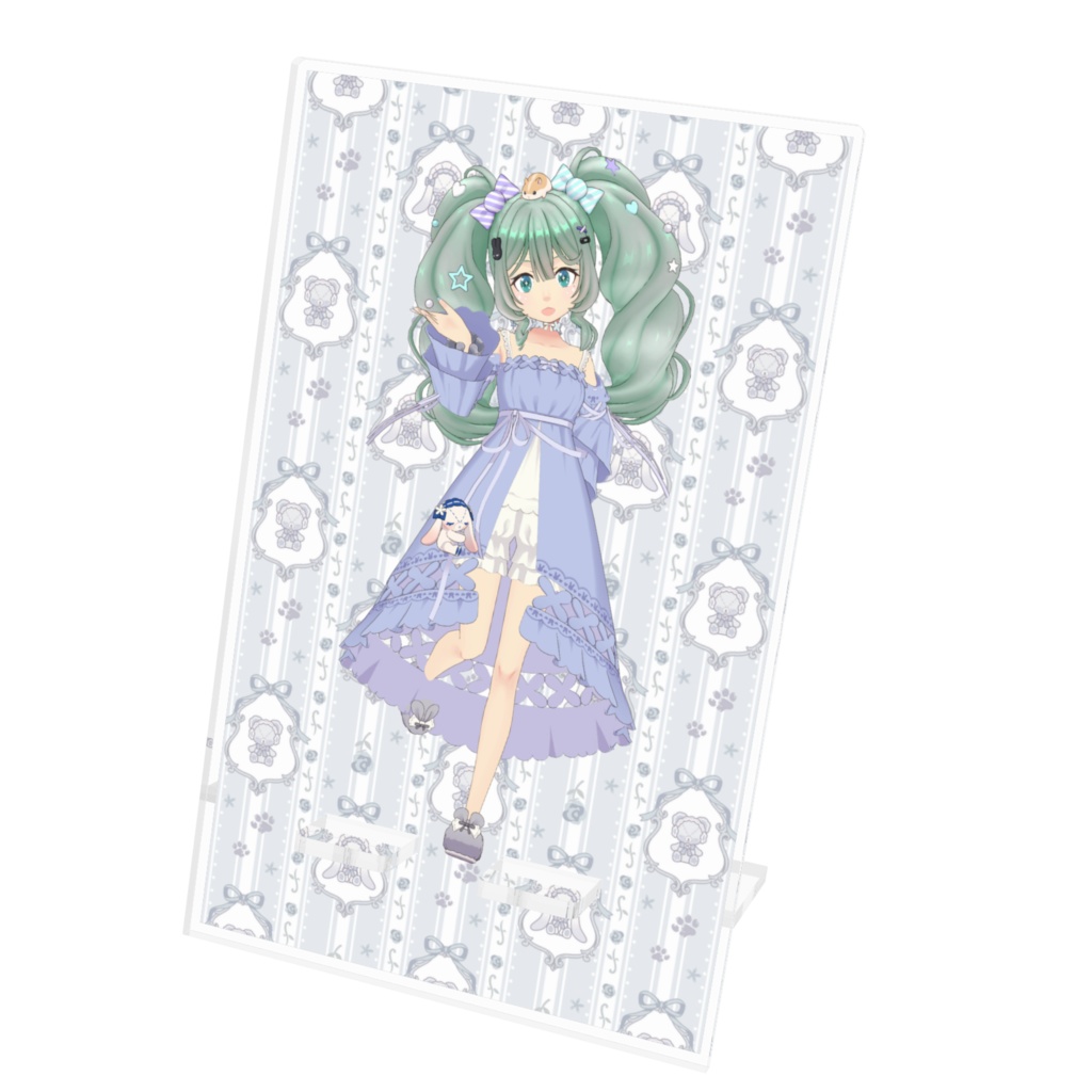 【猫乃目さぁや】12月記念日グッズ-アクリルスマホスタンド[1225]