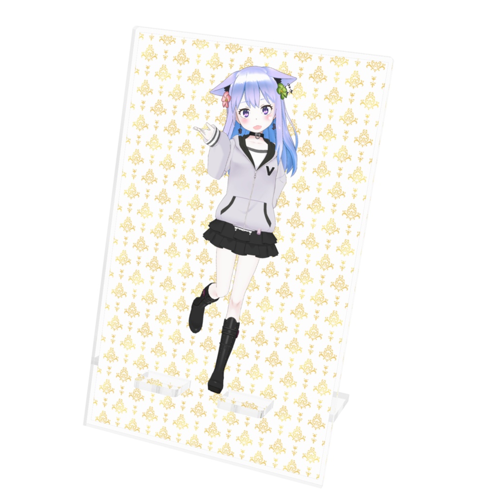 【猫乃目ときとん】12月記念日グッズ-アクリルスマホスタンド[1227]