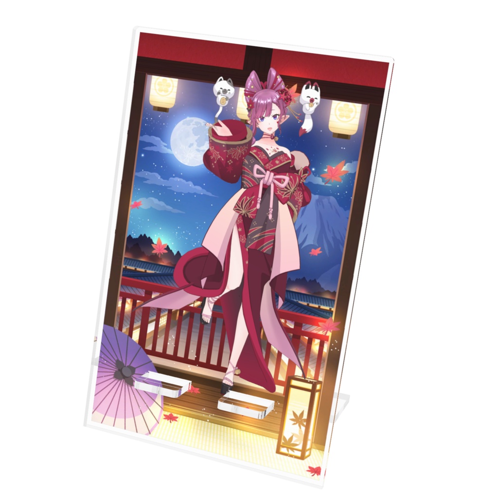 【猫宮にこ】12月記念日グッズ-アクリルスマホスタンド[1225]