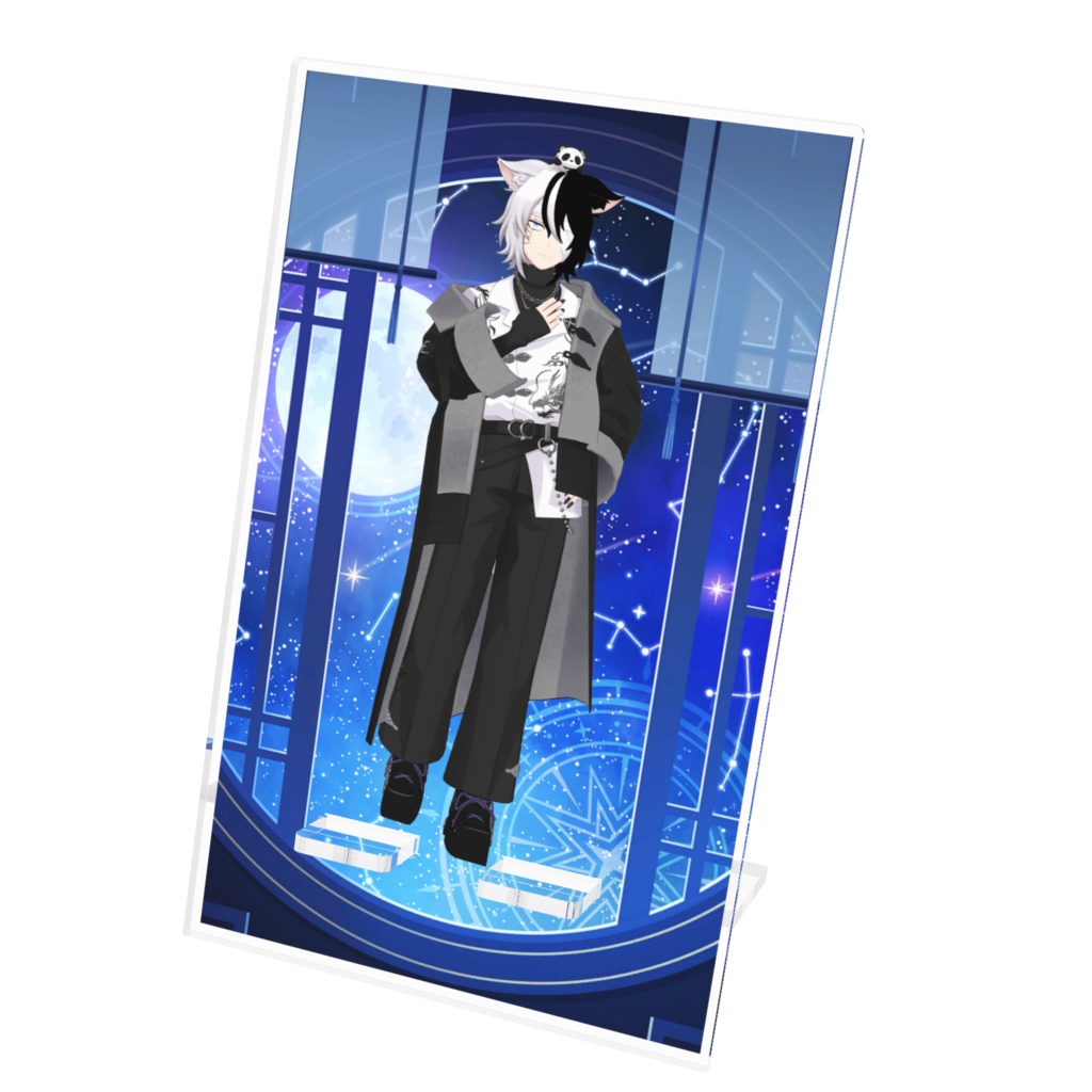 【猫月 天燐】12月記念日グッズ-アクリルスマホスタンド[1218]