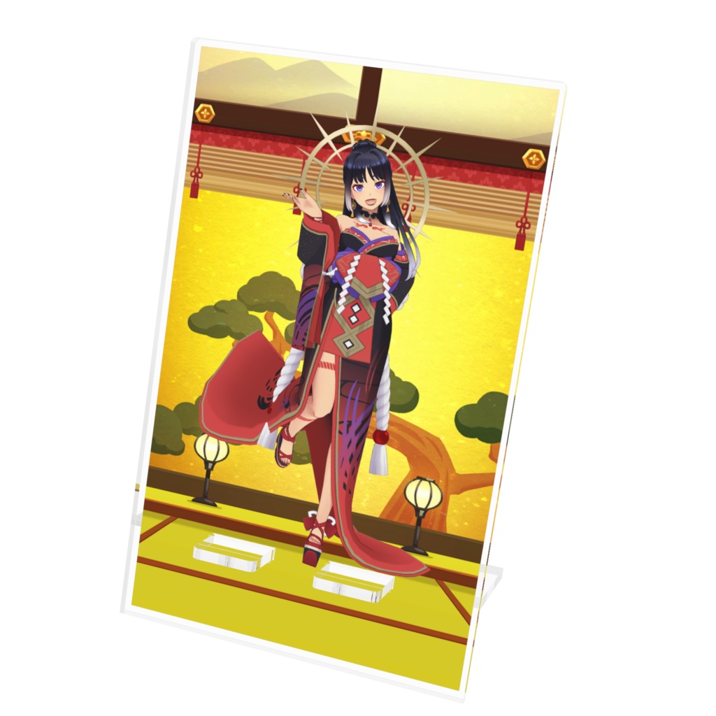 【獅子原 照】12月記念日グッズ-アクリルスマホスタンド[1214]