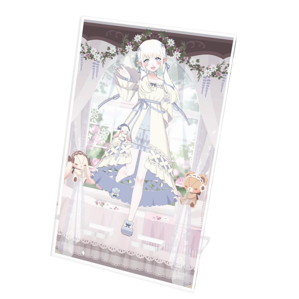 【白城ましろ】12月記念日グッズ-アクリルスマホスタンド[1222]