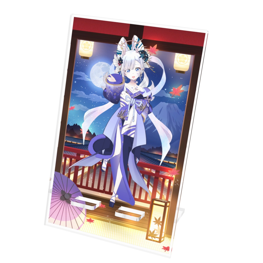 【白波すいれん】12月記念日グッズ-アクリルスマホスタンド[1204]