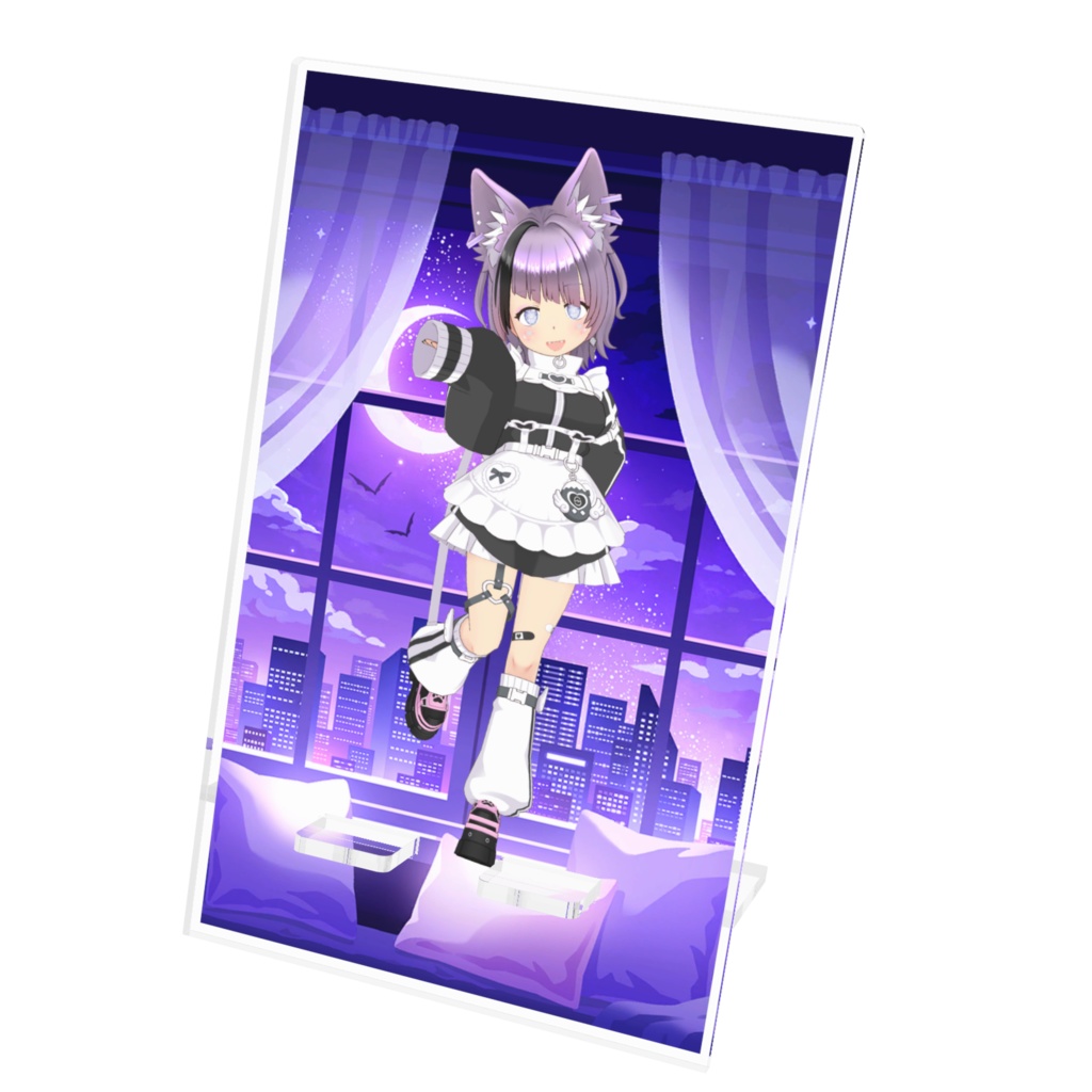 【百夜めろ】12月記念日グッズ-アクリルスマホスタンド[1208]