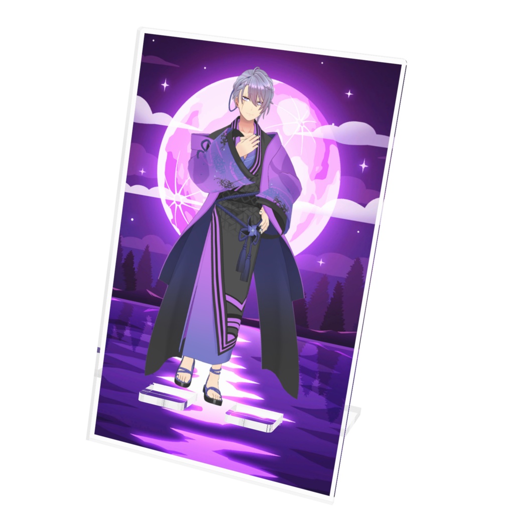 【神馬 紫陽斗】12月記念日グッズ-アクリルスマホスタンド[1213]