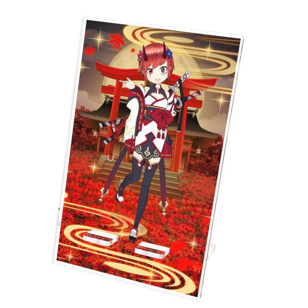 【紙童子　久音】12月記念日グッズ-アクリルスマホスタンド[1212]