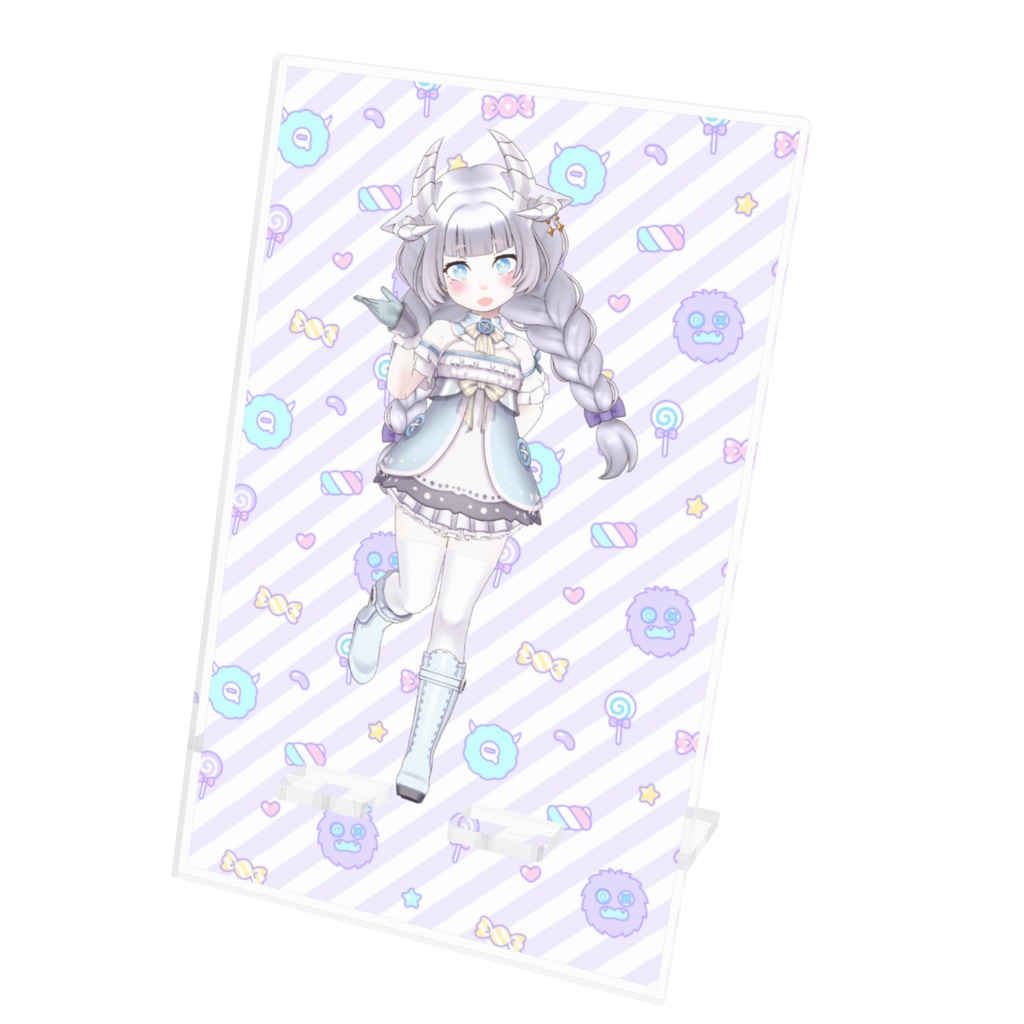 【羊宮めり】12月記念日グッズ-アクリルスマホスタンド[1228]