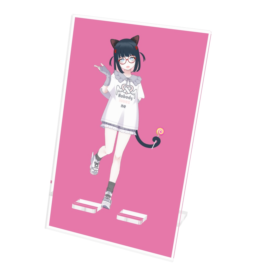 【羽無こおり】12月記念日グッズ-アクリルスマホスタンド[1204]