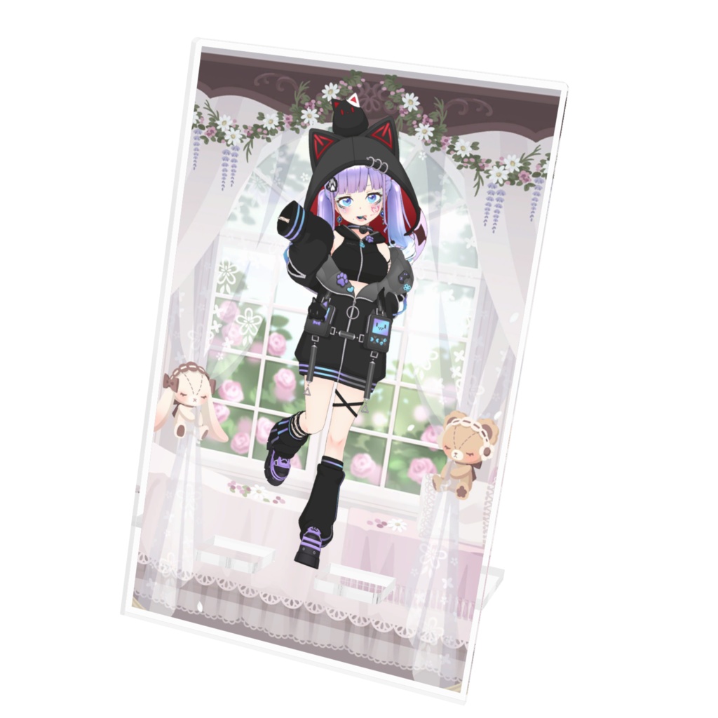 【胡蝶夜々】12月記念日グッズ-アクリルスマホスタンド[1215]