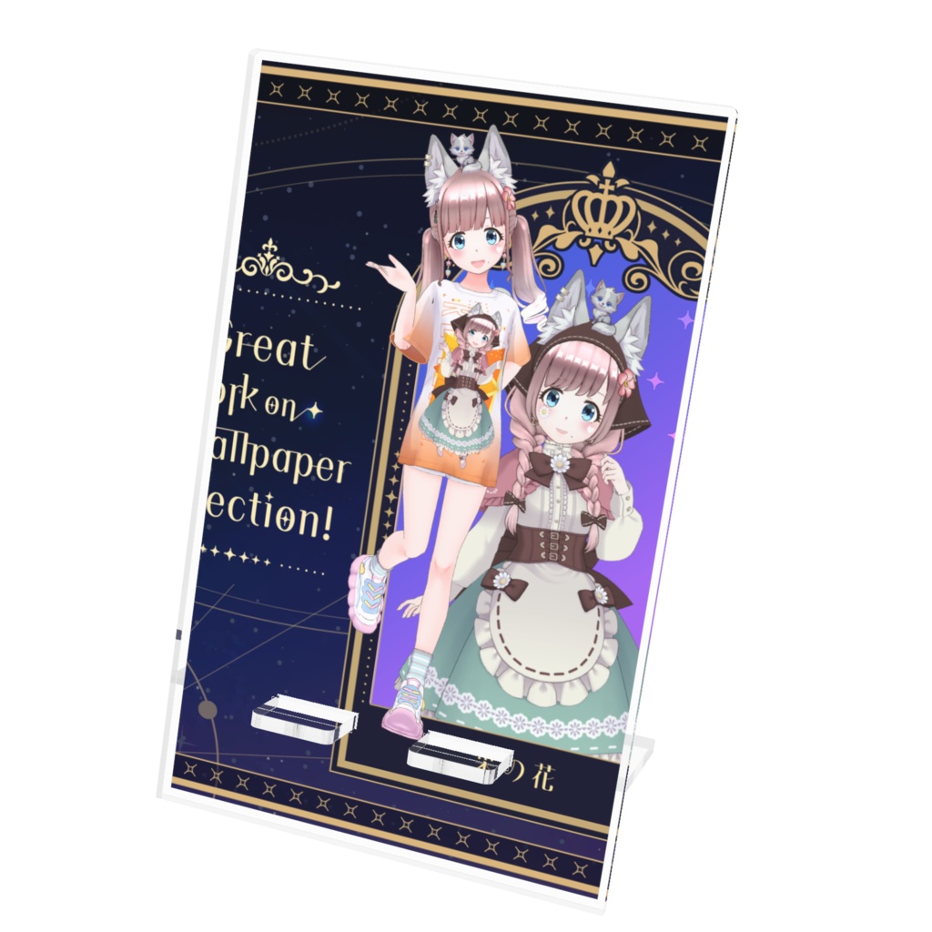 【菜の花】12月記念日グッズ-アクリルスマホスタンド[1201]