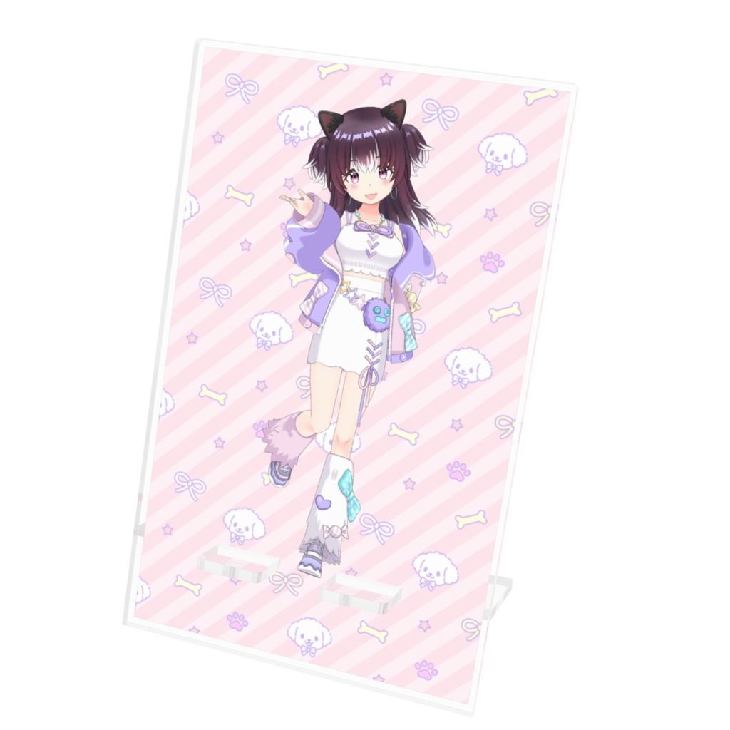 【蒼月ぽち】12月記念日グッズ-アクリルスマホスタンド[1207]