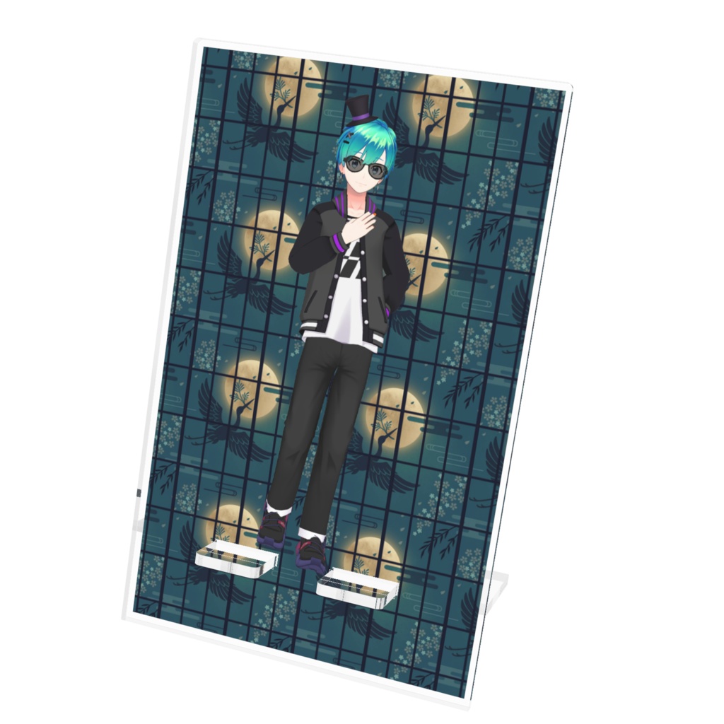 【蒼玉】12月記念日グッズ-アクリルスマホスタンド[1211]