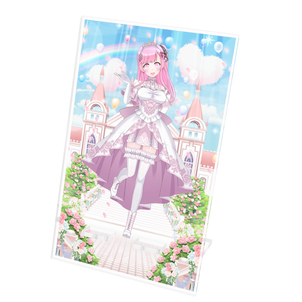 【蓮姫】12月記念日グッズ-アクリルスマホスタンド[1230]