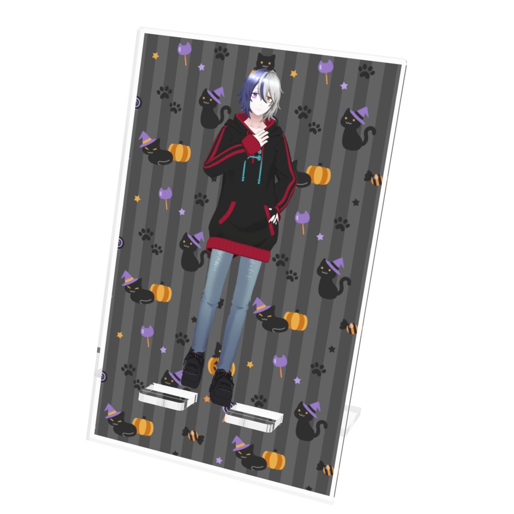 【藍月 雪花】12月記念日グッズ-アクリルスマホスタンド[1227]