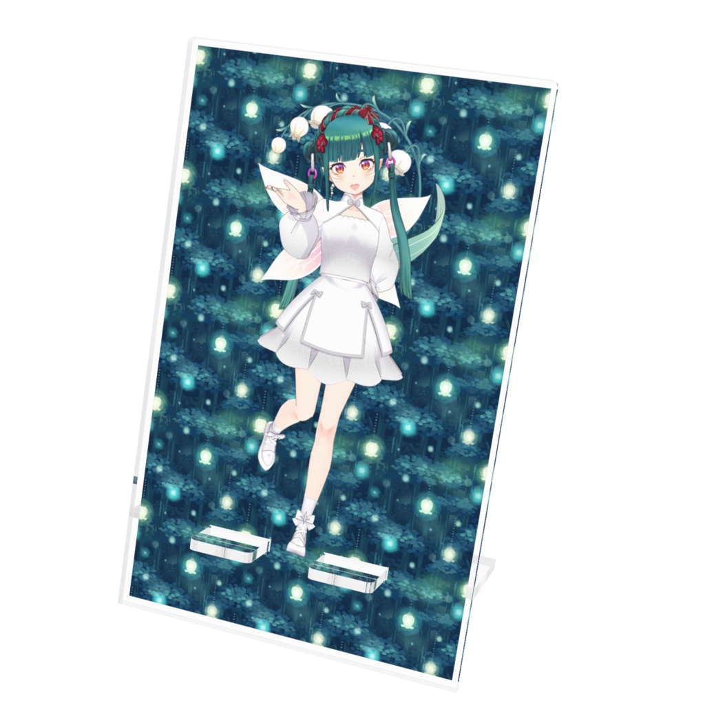 【蛙葉ぴこ】12月記念日グッズ-アクリルスマホスタンド[1225]