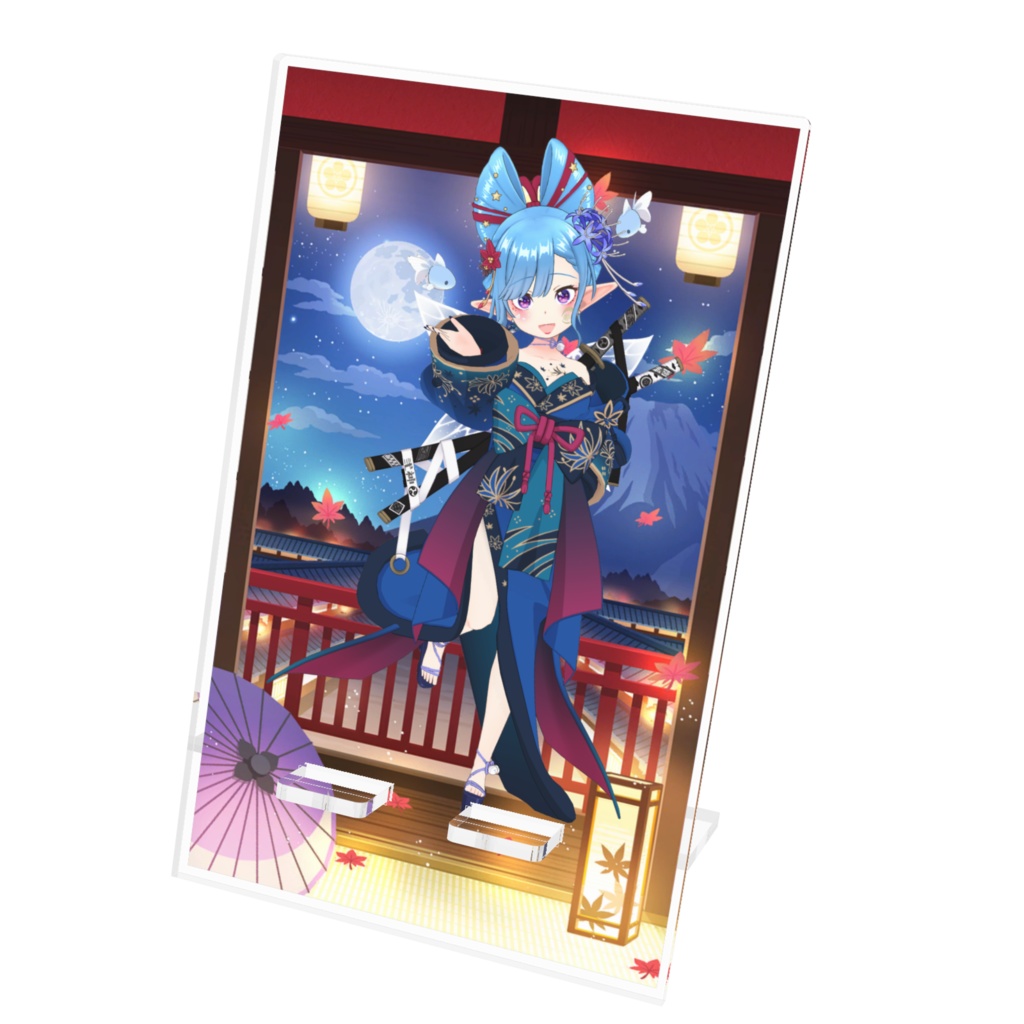 【蝶桜せな】12月記念日グッズ-アクリルスマホスタンド[1222]