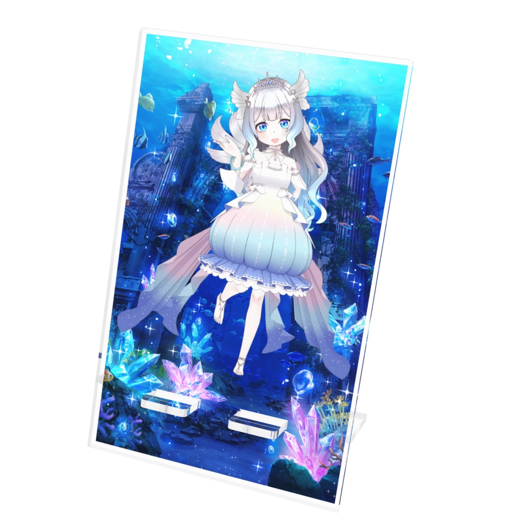 【詩海さかな】12月記念日グッズ-アクリルスマホスタンド[1206]