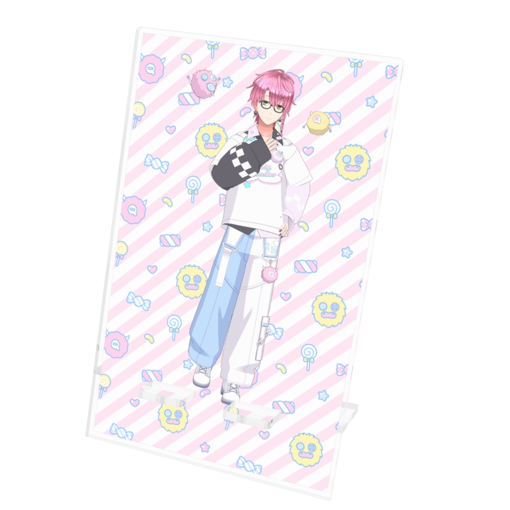 【豪運楽】12月記念日グッズ-アクリルスマホスタンド[1210]