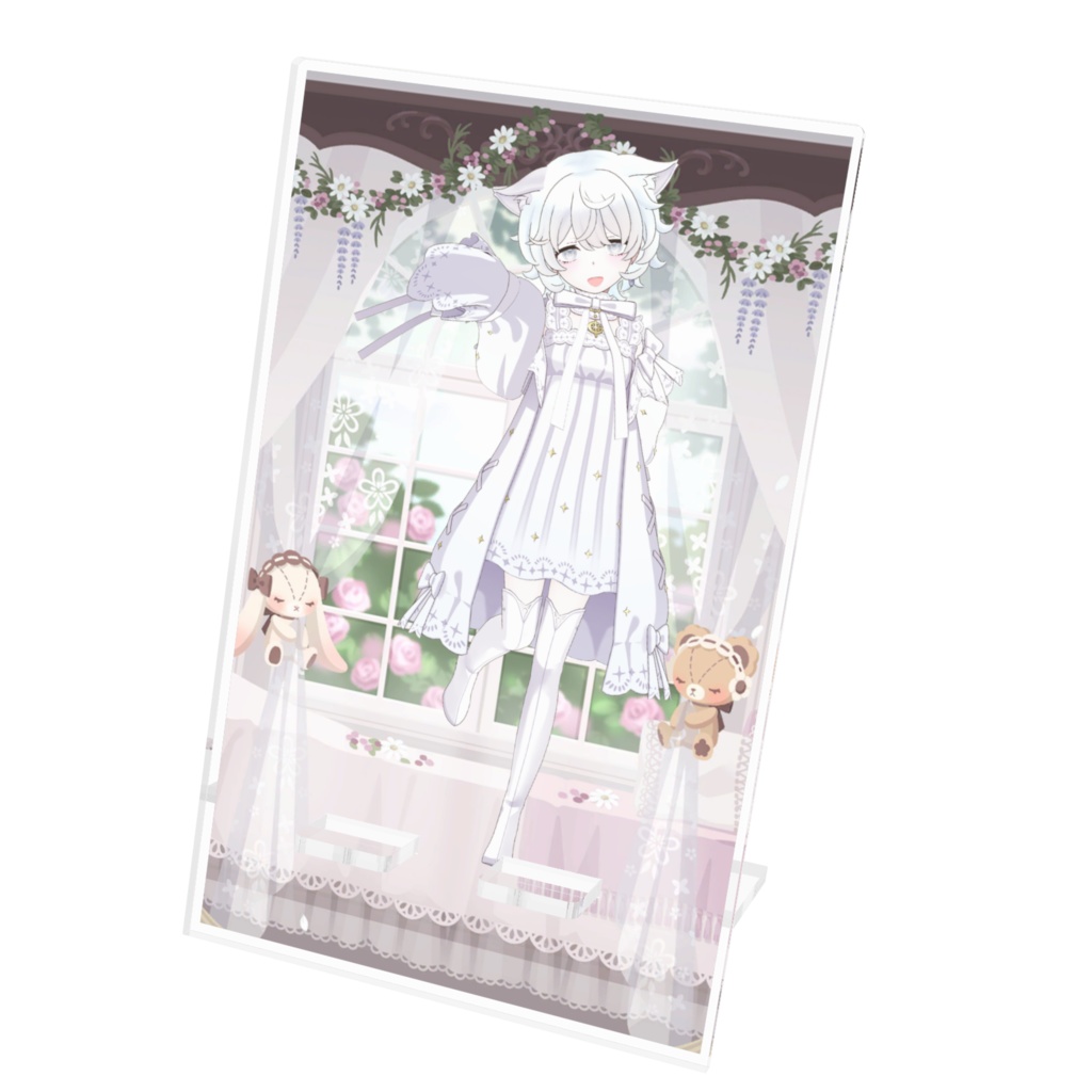 【迷い猫】12月記念日グッズ-アクリルスマホスタンド[1202]