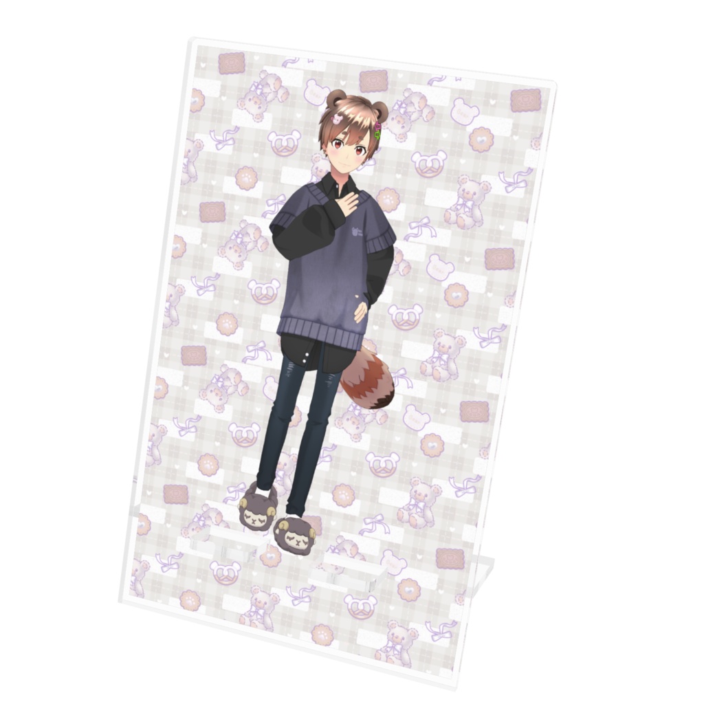 【透空】12月記念日グッズ-アクリルスマホスタンド[1215]