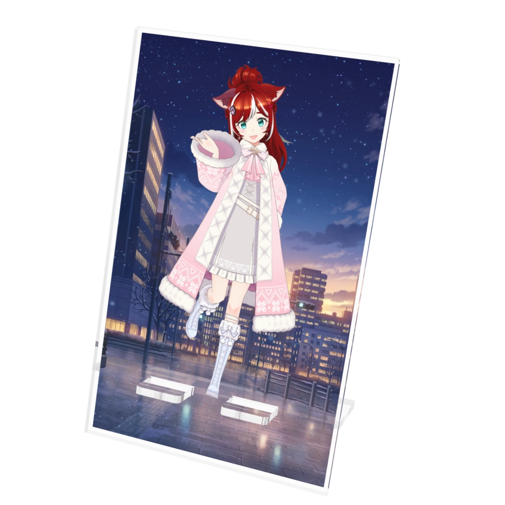 【酉真なっぷ】12月記念日グッズ-アクリルスマホスタンド[1211]