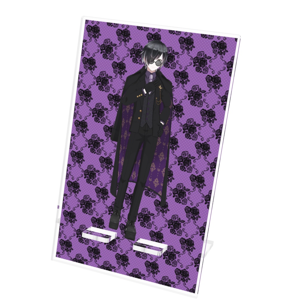 【闇堕 夜】12月記念日グッズ-アクリルスマホスタンド[1221]