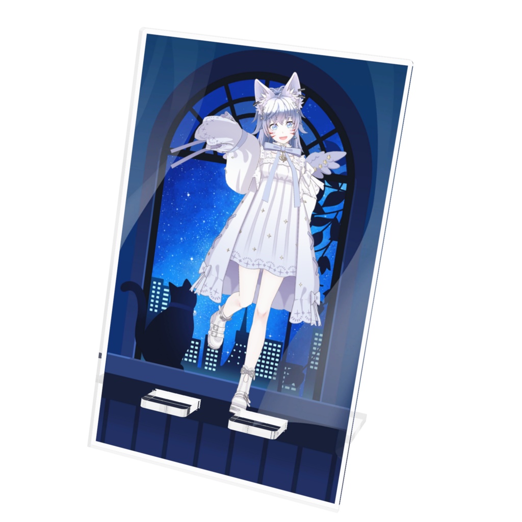 【雨水れんげ】12月記念日グッズ-アクリルスマホスタンド[1221]