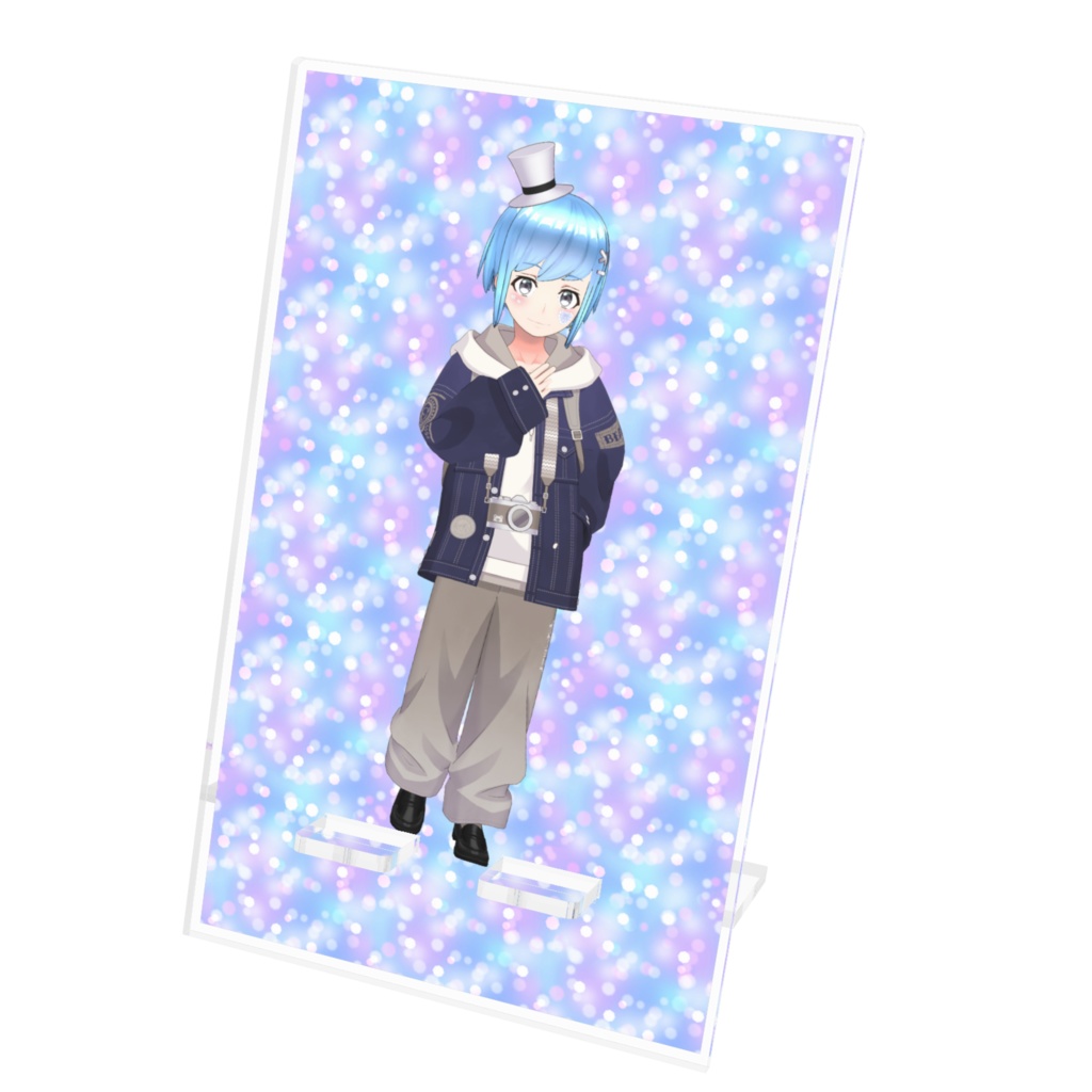 【雪峰 レイ】12月記念日グッズ-アクリルスマホスタンド[1215]