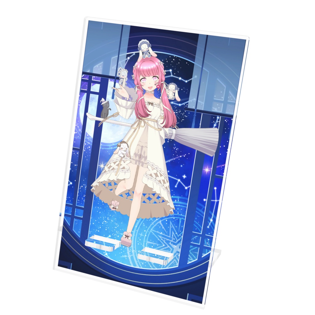 【雪花】12月記念日グッズ-アクリルスマホスタンド[1217]