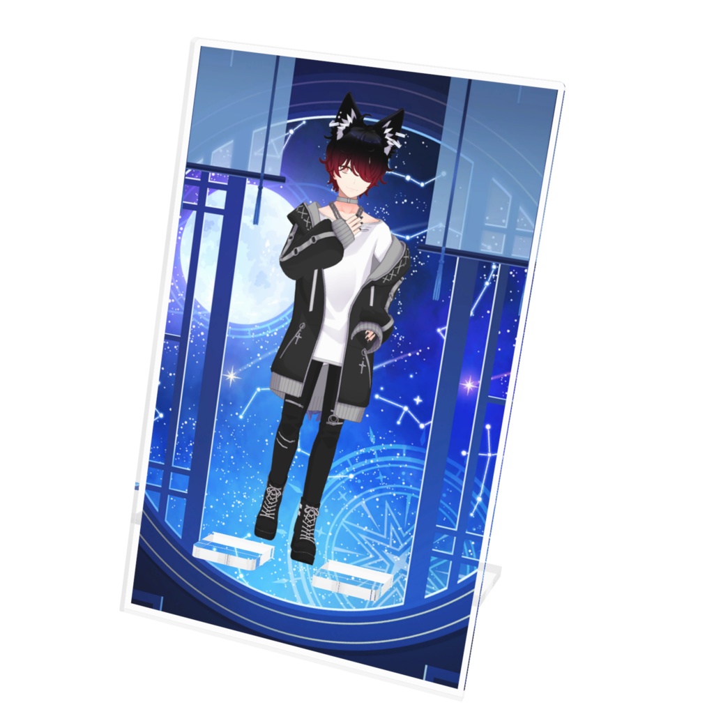 【雪音 栖】12月記念日グッズ-アクリルスマホスタンド[1226]