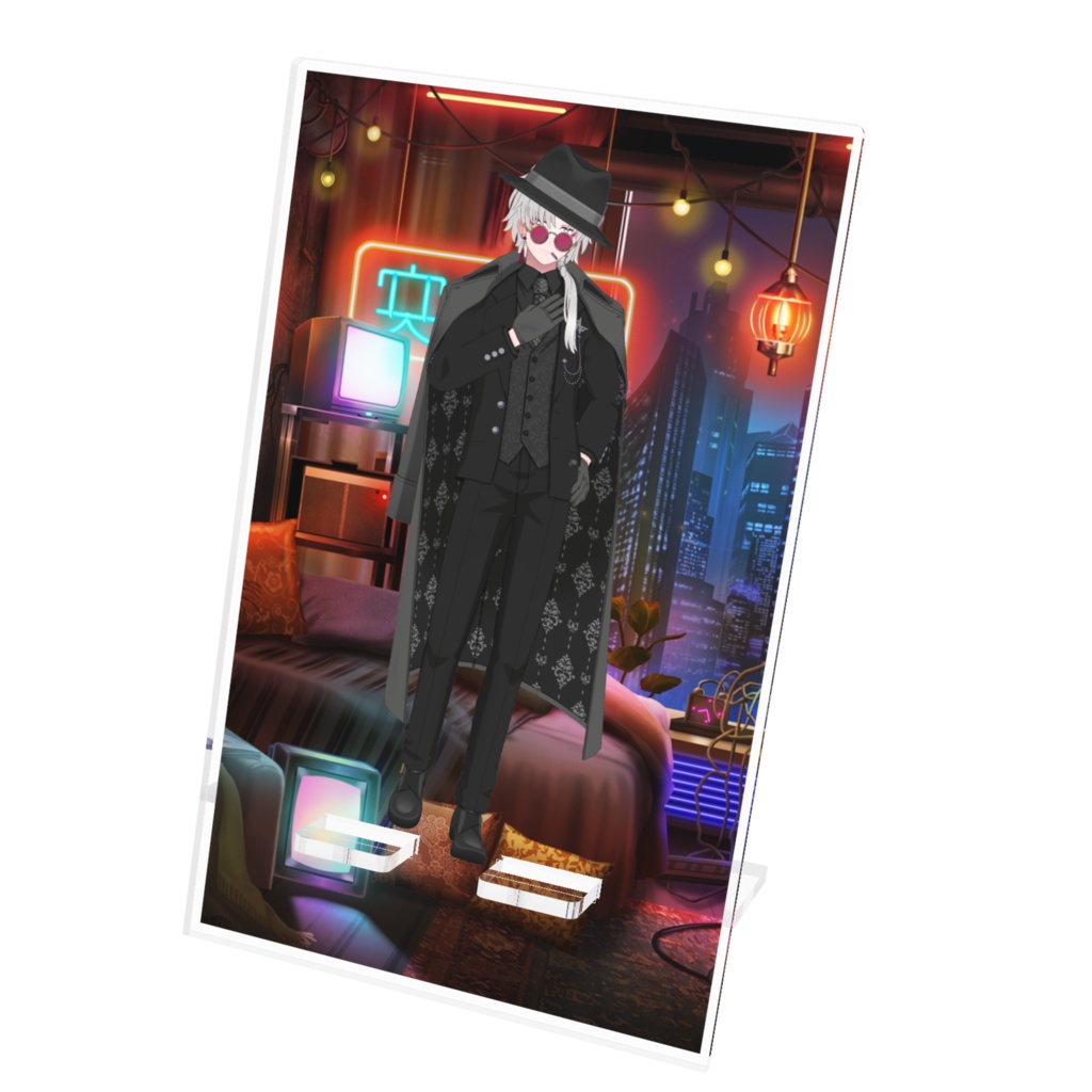 【霞】12月記念日グッズ-アクリルスマホスタンド[1215]